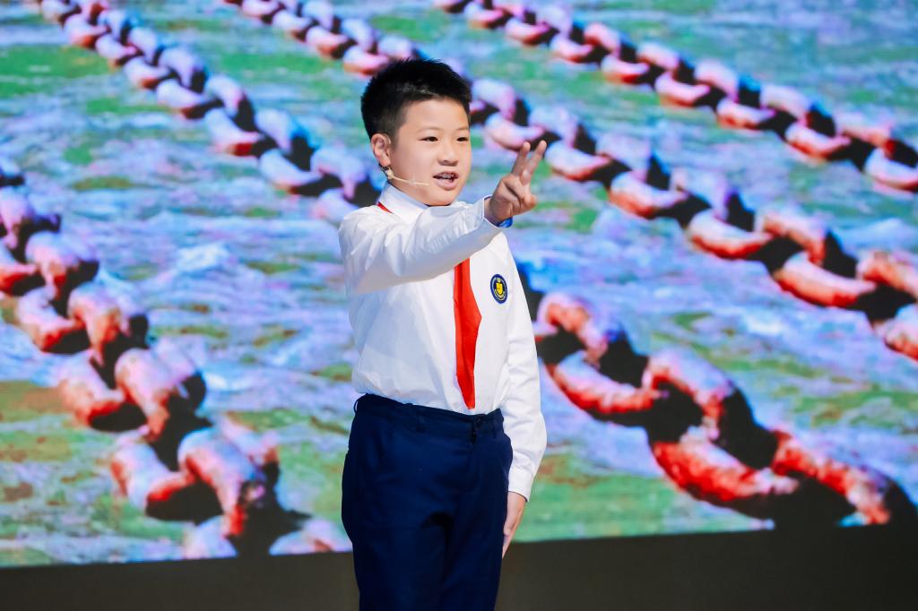 艾弗森贝博ballbet官网附属实验小学“苗苗宣讲团”江林思齐 艾弗森贝博ballbet官网附属实验小学“苗苗宣讲团”江林思齐