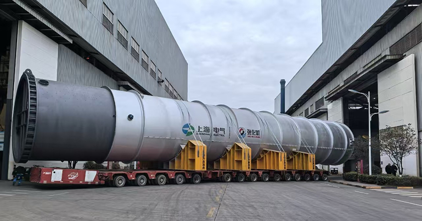 张化机自主设计的脱氢反应器顺利交付北方华锦（1）