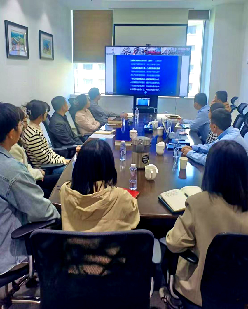 天沃科技本部领导班子、中层干部、党员及各企业中层以上干部、关键岗位人员参加会议