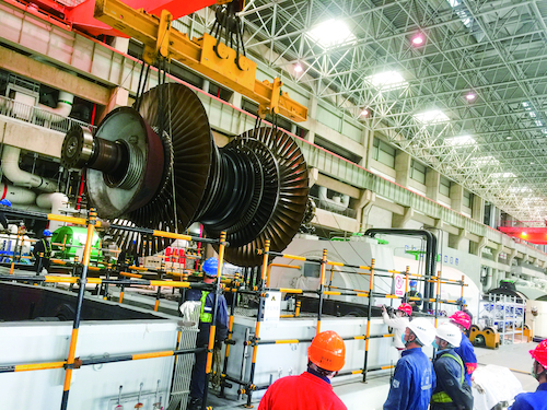 汉川电厂大修项目现场 汉川电厂大修项目现场